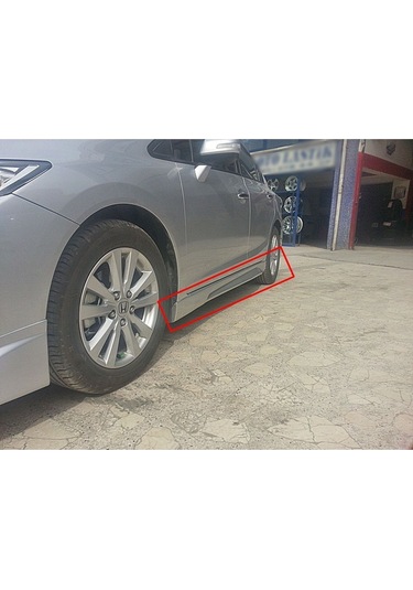 Honda Civic Fb7 Marşpiyel Sağ Sol Takım Fiberglass Boyasız