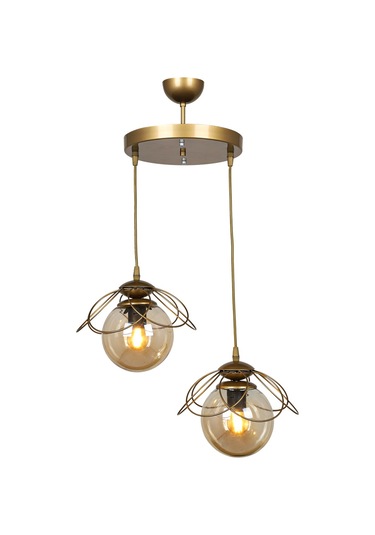 Begüsa Alaca 2 Li Avize Eskitme Bal Cam Eskitme - Bal