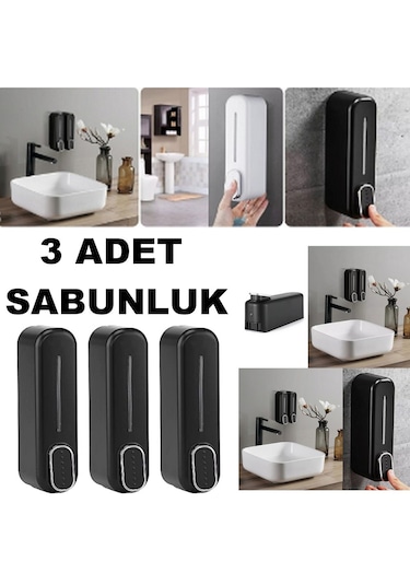 Duşakabin içi Sabunluk Duvara Monte Manuel Sabunluk 350 Ml