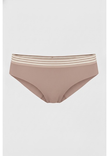 Loya Kadın Koyu Kahve Barbara Dikişsiz Normal Bel Külot Koyu Kahve