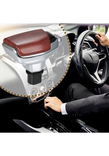 Artfulabode Vites Vites Renault Pu+plastik Otomatik Kolu Kolu Kısa Kahverengi Kahverengi İçin Geeroyoo Değişimi - Kt Kahverengi