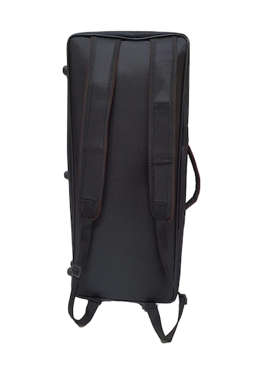 Profesyonel Evalı Kumaş Gigbag Çiftli Kemençe Kılıfı - Siyah Renk - Su Geçirmez