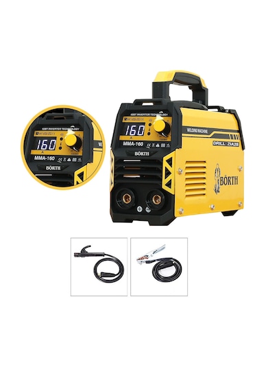 Börth Professiyonal 160 Amper Inverter Kaynak Makinesi Zıa28