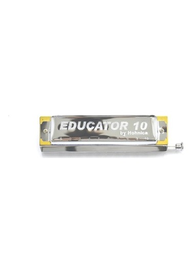 Hohner Educator 10 Delik Chromatik Pompalı Mızıka-çantalı