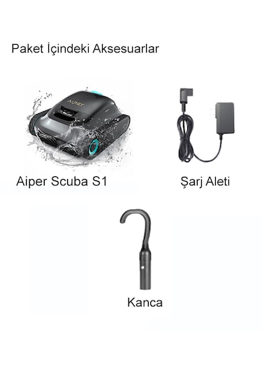 Scuba S1 Kablosuz Havuz Robotu