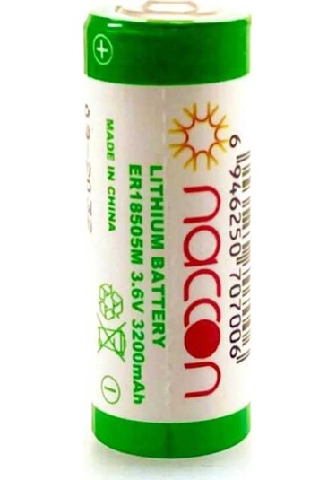 Naccon Er18505m 3.6v Lityum Sayaç Pili