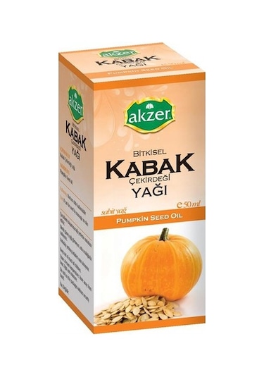Akzer Kabak Çekirdeği Yağı 50 ML