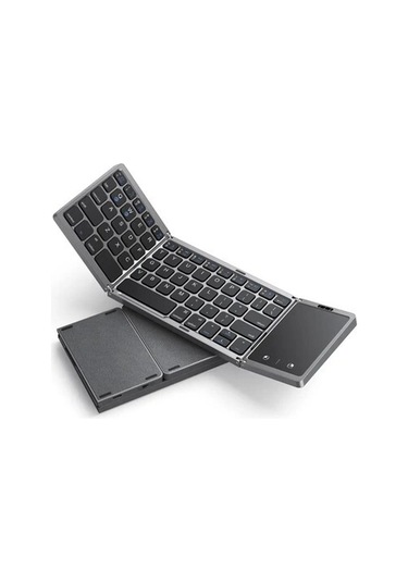 Seenda Seeda Katlanabilir Bluetooth Klavye Gri