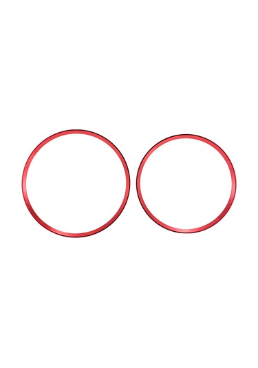 Suofeng Mercedes A/b/gla/cla 2012-2016 İç Mekan Akrilik Klima Havuz Çevresi Dekoratif Çerçeve, Kırmızı Renk, 5 Adet Seti