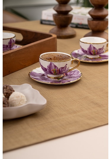 Emsan Arya 6 Kişilik Kahve Fincan Takımı 80 Ml