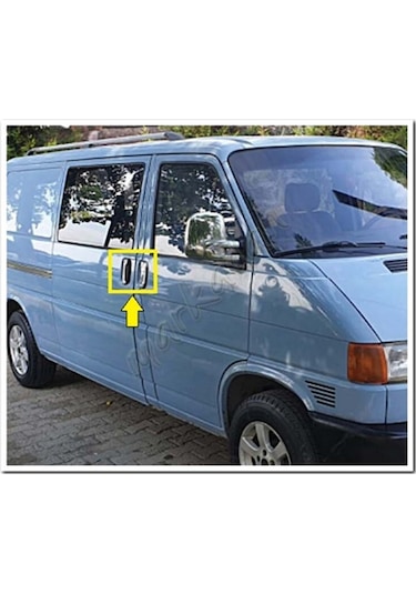 Woc Chrome Vw T4 Transporter Krom Kapı Kolu 1995-2003 3 Kapı 7  Pa