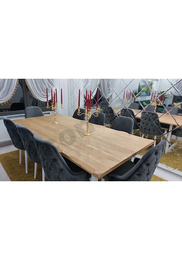Ntconcept Doğal Ahşap Yemek Masası