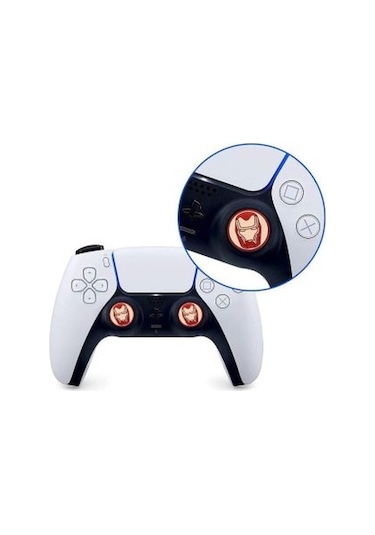 Cafele PS4 - PS5 - Xbox One X/S - Series X - Series S Analog Koruyucu Silikon Pad Black Panter Gri