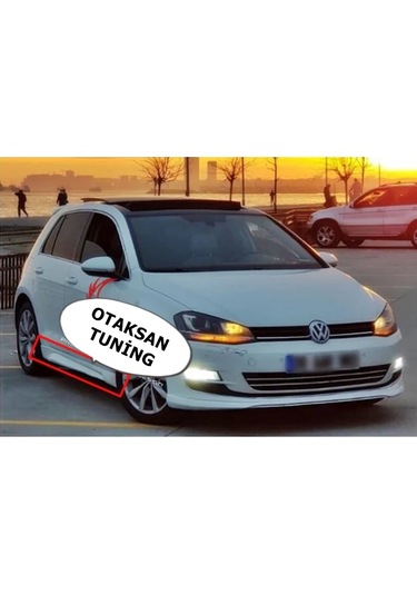 Vw Golf 7 Yan Marşpiyel Takımı - Custom Model - Fiberglass