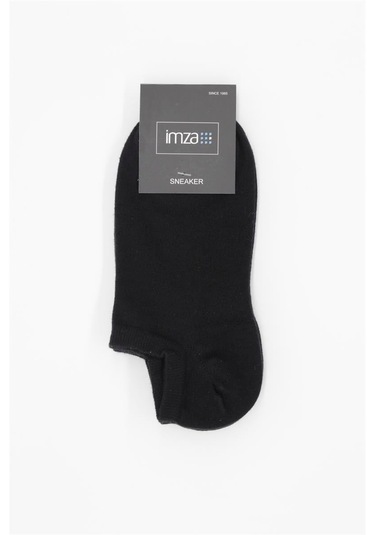 Siyah Düz Pamuklu Suprem Sneaker Çorap 1060250151 Siyah