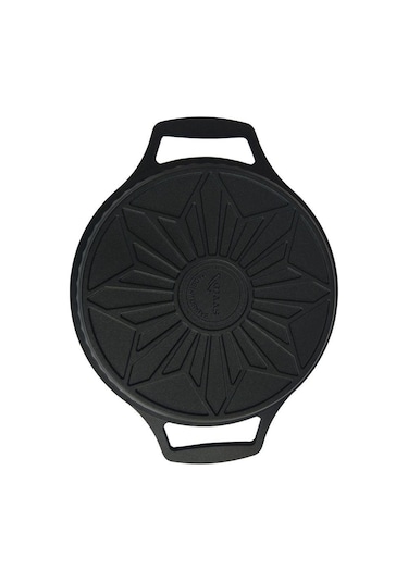 Maas Pırlanta 3 Parça Döküm Granit Sahan Seti 18-20-22 Cm Siyah