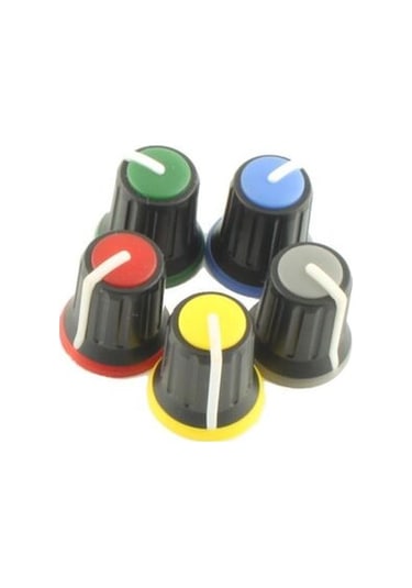 Potansiyometre Başlığı Pot Düğmesi - 50 Adet