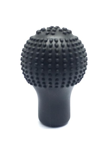 Silikon Vites Topuzu Kılıfı Masajlı Yuvarlak Siyah siyah
