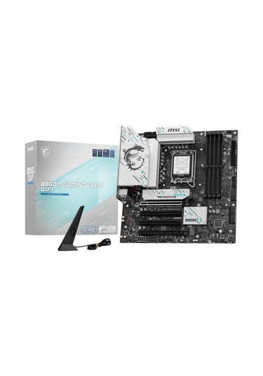 Msı B860m Gamıng Plus Wıfı-7 Ddr5 Hdmı-dp Pcıe 5.0 1851p Matx