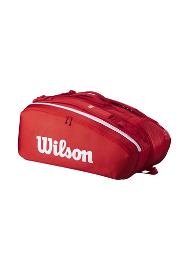 Wilson Super Tour 15pk 2025 Kırmızı Tenis Çantası Wr8036601001
