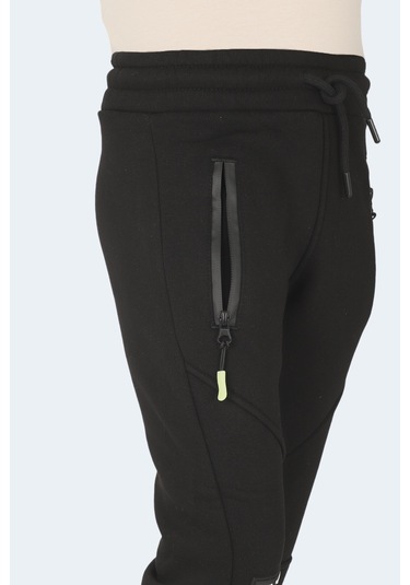 Slazenger Lamya 2 Li Set Unisex Çocuk Siyah -taş Gri Eşofman Altı Siyah -taş Gri