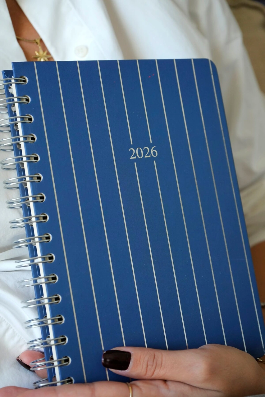 Spiralli Sert Kapak 2026 Günlük Ajanda A5 2545