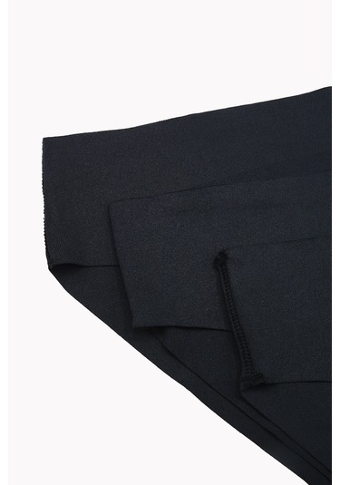 Nbb Kadın Siyah Lazer Kesim Basic Külot Siyah
