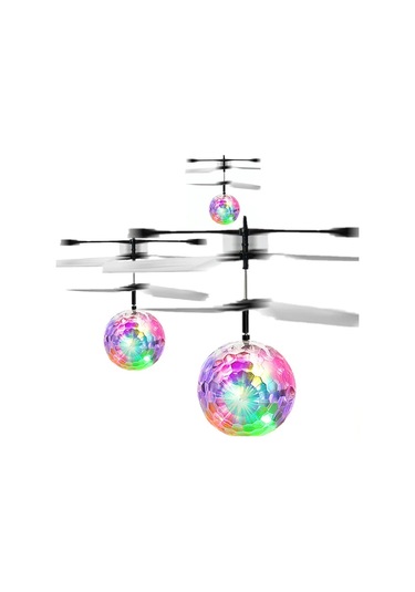 Çocuk Sinek Topu Mini Rc Drone Oyuncaklar Yaratıcı Çocuk Helikopter Elektronik Transparent