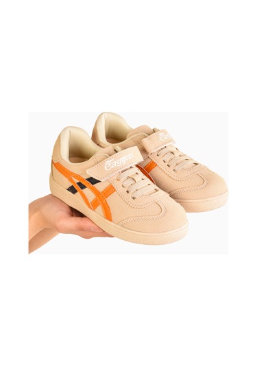 Etayger Çoçuk Kalın Taban Unisex Spor Ayakkabı Kaymaz Taban Sneakers Ten