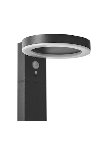 Beliani Güneş Enerjili Led Bahçe Lambası, Hareket Sensörlü Ve Ip44 Korumalı Modern Tasarım Lambader Siyah Diğer