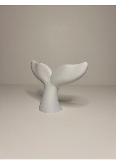 Modern Balina Kuyruğu Obje Minimal Salon Masa Üstü Dekoru - 16109775