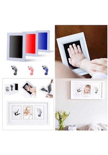 Bebek El Ve Ayak Izi Anı Baskı Seti Bebek Hediyelik