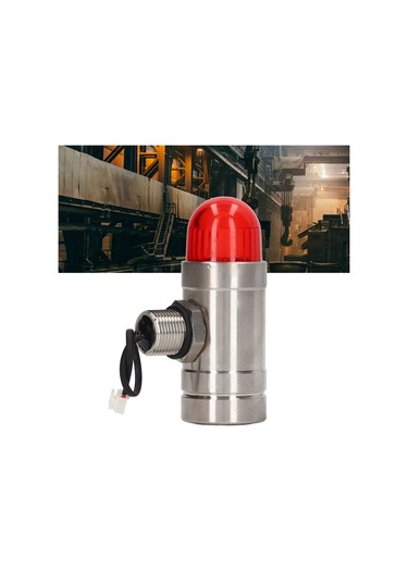 Yaozixa Stainless Steel Endüstriyel Uyarı Lambası - Yüksek Parlaklık Led Ve 100 Db Buzzer İle Gaz Tespiti İçin