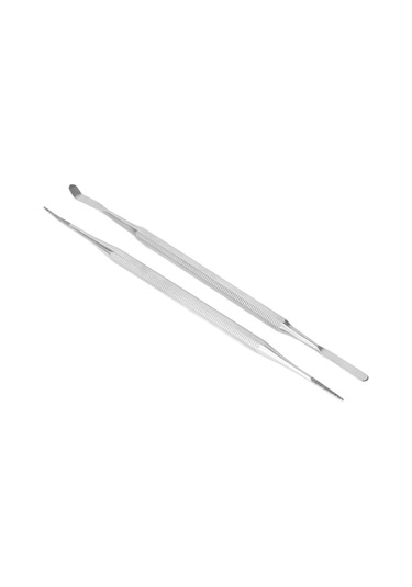 Maiyame Stainless Steel Ingrown Toenail Tool Set: Double-ended File & Lifter For Cleaning, Polishing & Correcting Toenail Grooves