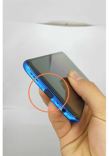 Tüm Type-c Telefonlara Uyumlu Toz Ve Kir Önleyici Şarj Soketi Koruyucu Tıpa Slikon 3 Adet Siyah