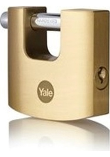 Yale 60 Mm Oval Kayar Pimli Pirinç Asma Kilit