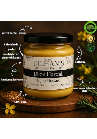 Dilhan's Artisan Pantry Taneli Dijon Hardalı 300 ML