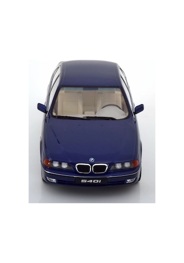 Kk Scale 1/18 Bmw 540i E39 Sedan 1995 Blue Metallic