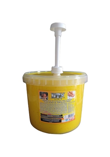 Sanayi Tipi Yumuşak Pompalı Granüllü El Temizleme Sabunu 5 Kg