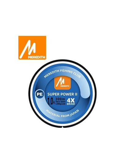 Meredıth-pe Sazan Balıkçılığı İçin Örgülü Multifilament Olta, 500m, 547yd, Blue 500m 60lb