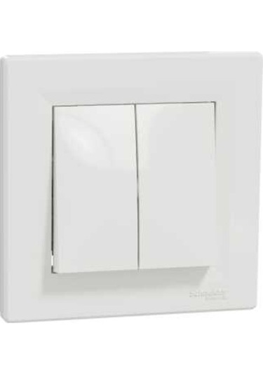 Schneider Asfora Çiftli Buton Beyaz - EPH1100121