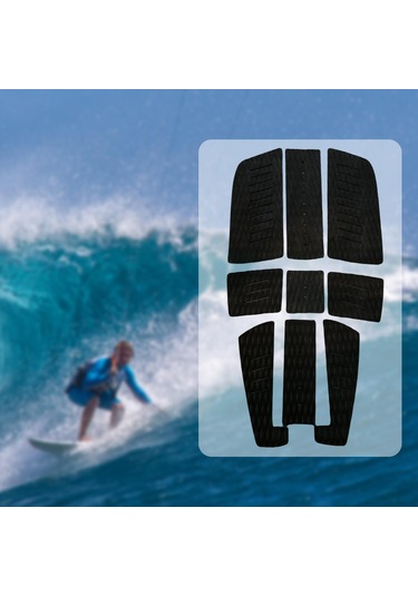 Suntek Longboard Shortboards Funboard Siyah Için 9 Adet Sörf