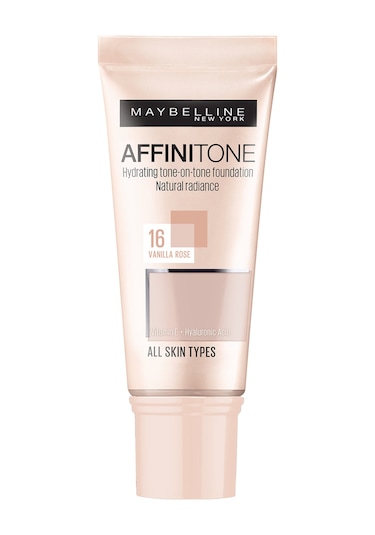 Maybelline New York Affinitone Fondöten 16 Vanilla Rose 30 ML