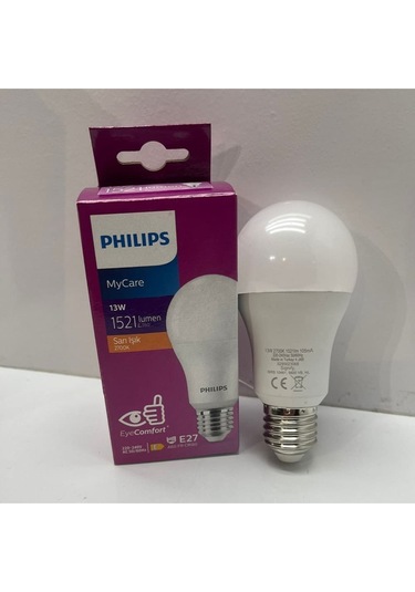 Led 90 W Sarı Işık A65 E27 Tekli Sarı Işık E27 Led Ampul 13 Watt Yok A'dan G'ye F Cn