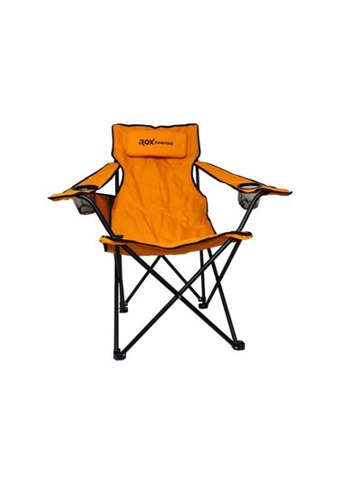 Rox Camping Katlanır Kamp Sandalyesi -turuncu Turuncu