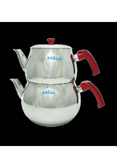 Jumbo Boy Çelik Çaydanlık 6.5 Lt 4 2.5 Çelik