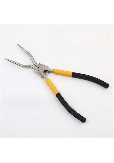 Xiyyadms 11 İnç Kırmızı Saplı Kapak Tırnaklı Panç, Samsung-lg Çamaşır Makinesi Tamiri İçin Dayanıklı Alüminyum Araç, Çift Uçlu Düz-eğik Çapraz Panç