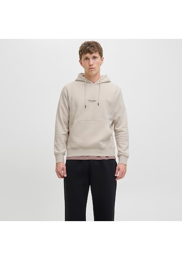 Jack & Jones Soho Erkek Krem Sweatshirt 12278789-mbm Krem
