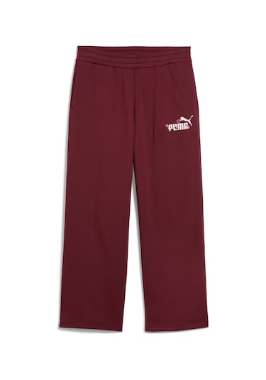 Puma Essentıals Nature 2.0 Comfort Logo Kadın Pantolon 688081 96 Kırmızı