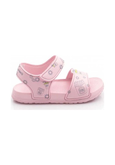 Pepino Py25-1980 Hafif Cırtlı Patik Çocuk Sandalet Pudra